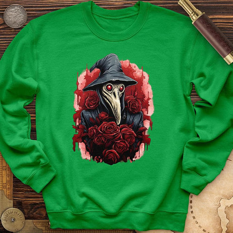 Plague Doctor Roses Crewneck