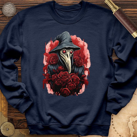 Plague Doctor Roses Crewneck