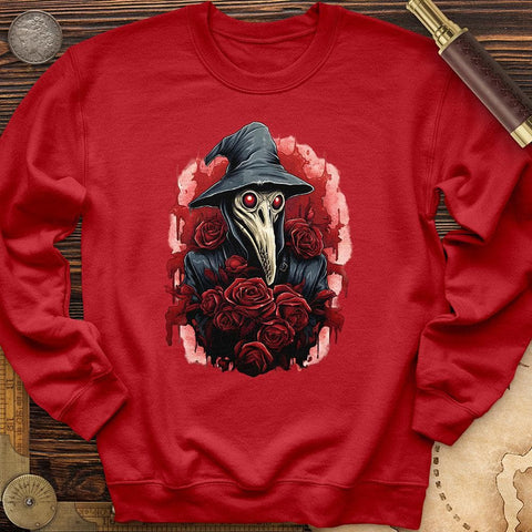 Plague Doctor Roses Crewneck