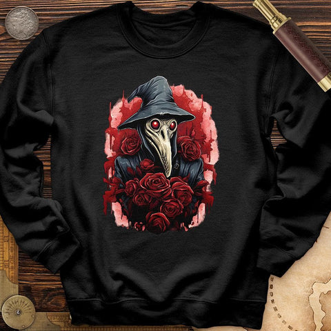 Plague Doctor Roses Crewneck