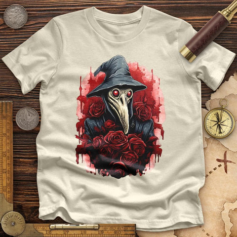 Plague Doctor Roses Premium Quality Tee