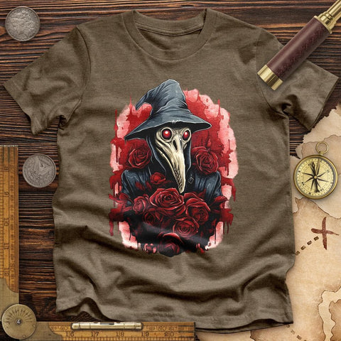 Plague Doctor Roses Premium Quality Tee