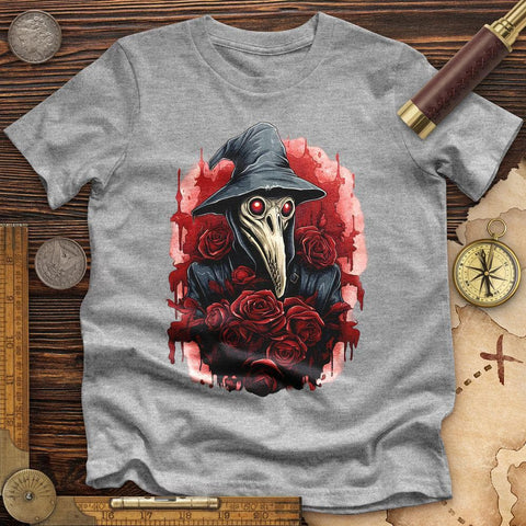 Plague Doctor Roses Premium Quality Tee