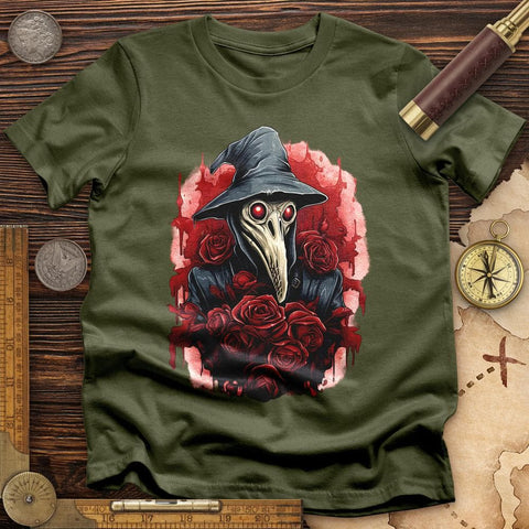 Plague Doctor Roses T-Shirt