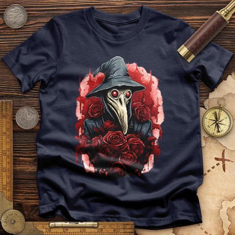 Plague Doctor Roses T-Shirt