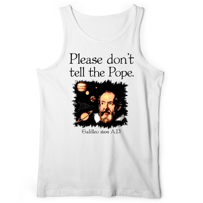 Please Don't Tell The Pope Tank White / XS