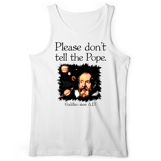 Please Don't Tell The Pope Tank White / XS
