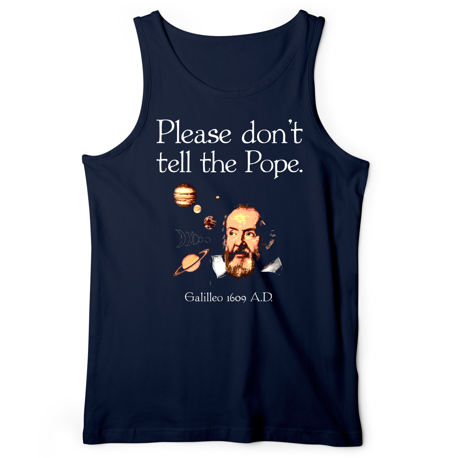 Please Don't Tell The Pope Tank Navy / XS