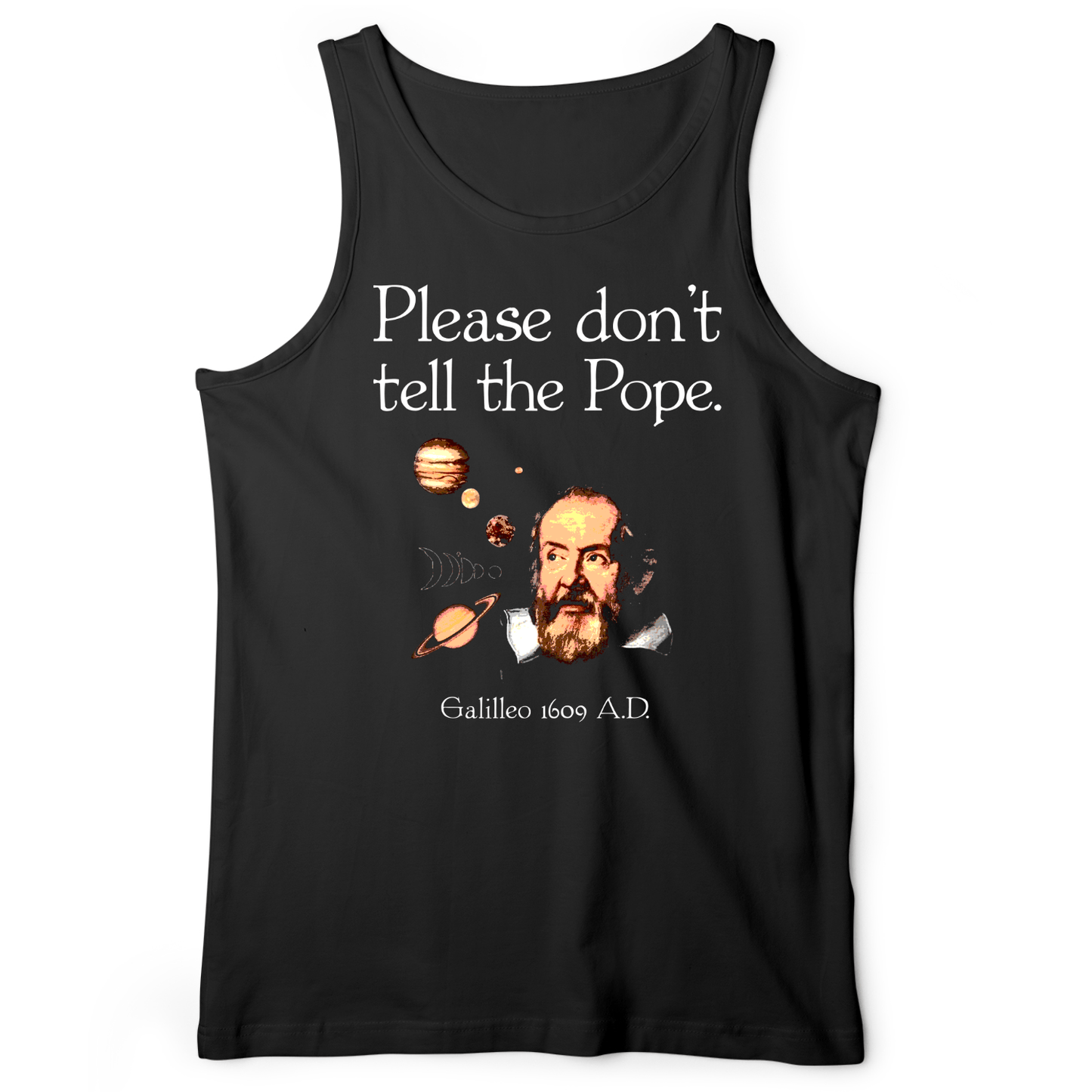 Please Don't Tell The Pope Tank Black / XS