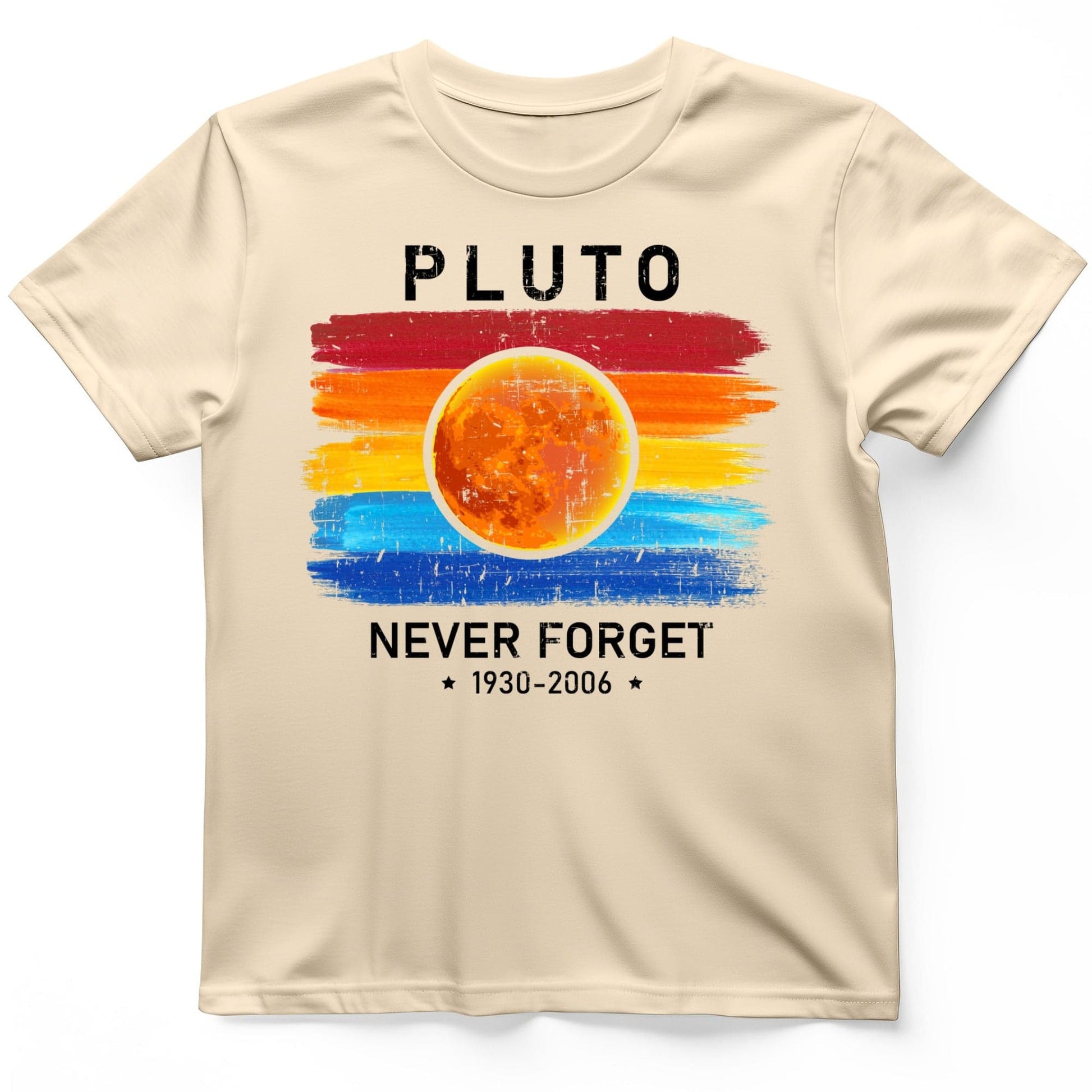 Pluto Never Forget Premium Tee Natural / S