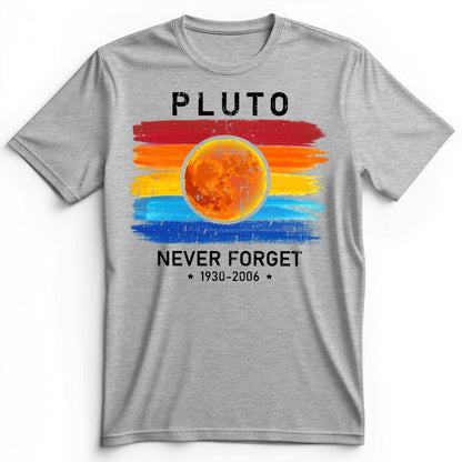 Pluto Never Forget Premium Tee Athletic Heather / S