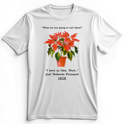 Pointsettias Premium Tee White / S