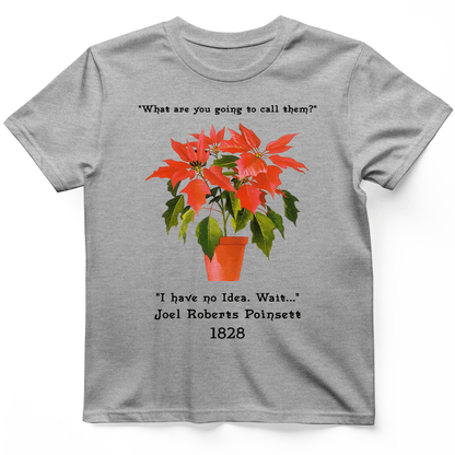 Pointsettias T-Shirt Sport Grey / S