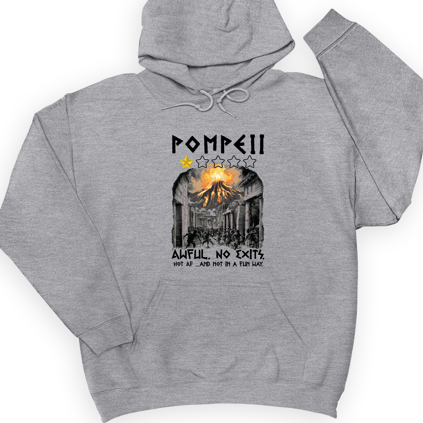 Pompeii 1 Star Hoodie Sport Grey / S