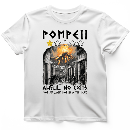 Pompeii 1 Star T-Shirt White / S