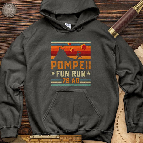 Pompeii "Fun" Run Hoodie Charcoal / S