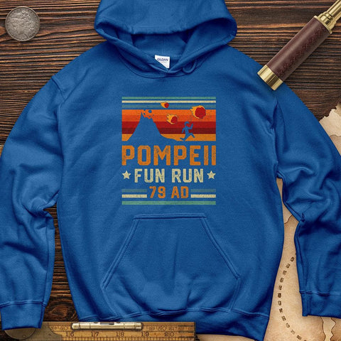 Pompeii "Fun" Run Hoodie Royal / S