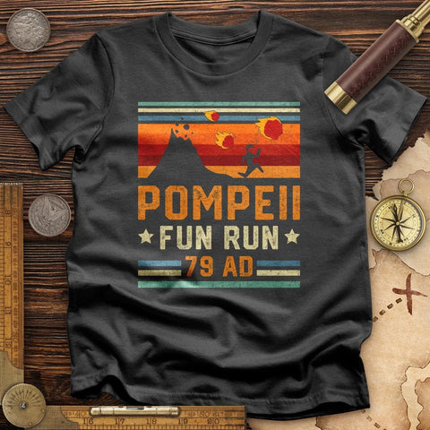 Pompeii "Fun" Run T-Shirt Charcoal / S