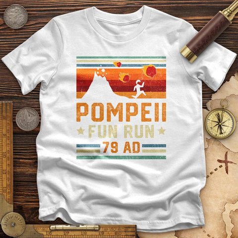 Pompeii "Fun" Run T-Shirt White / S