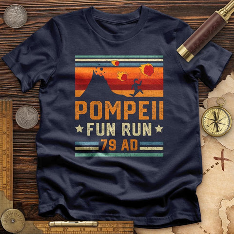 Pompeii "Fun" Run T-Shirt Navy / S