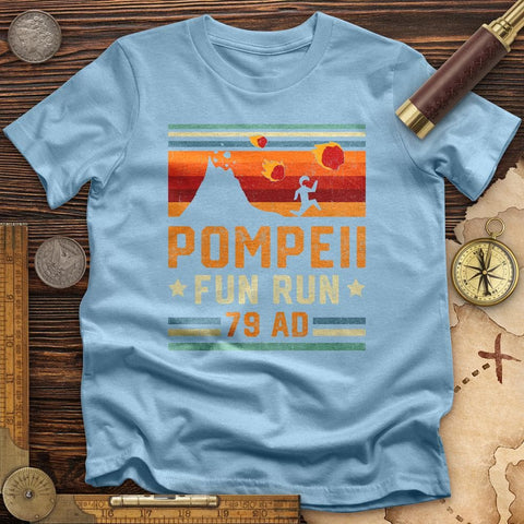 Pompeii "Fun" Run T-Shirt Light Blue / S