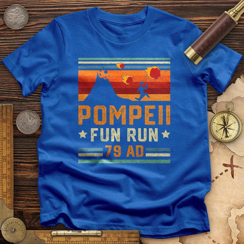 Pompeii "Fun" Run T-Shirt Royal / S