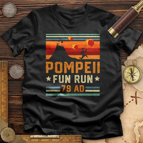 Pompeii "Fun" Run T-Shirt Black / S