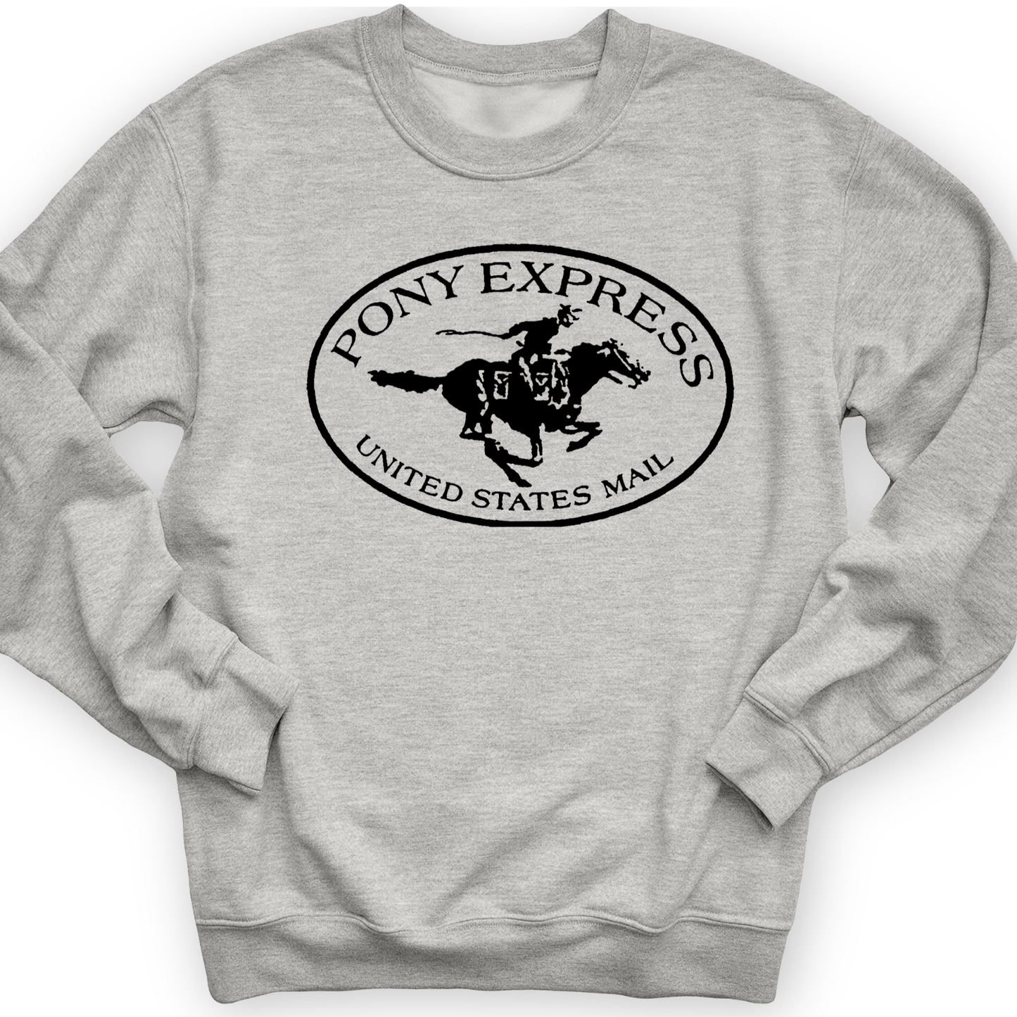 Pony Express Crewneck Sport Grey / S