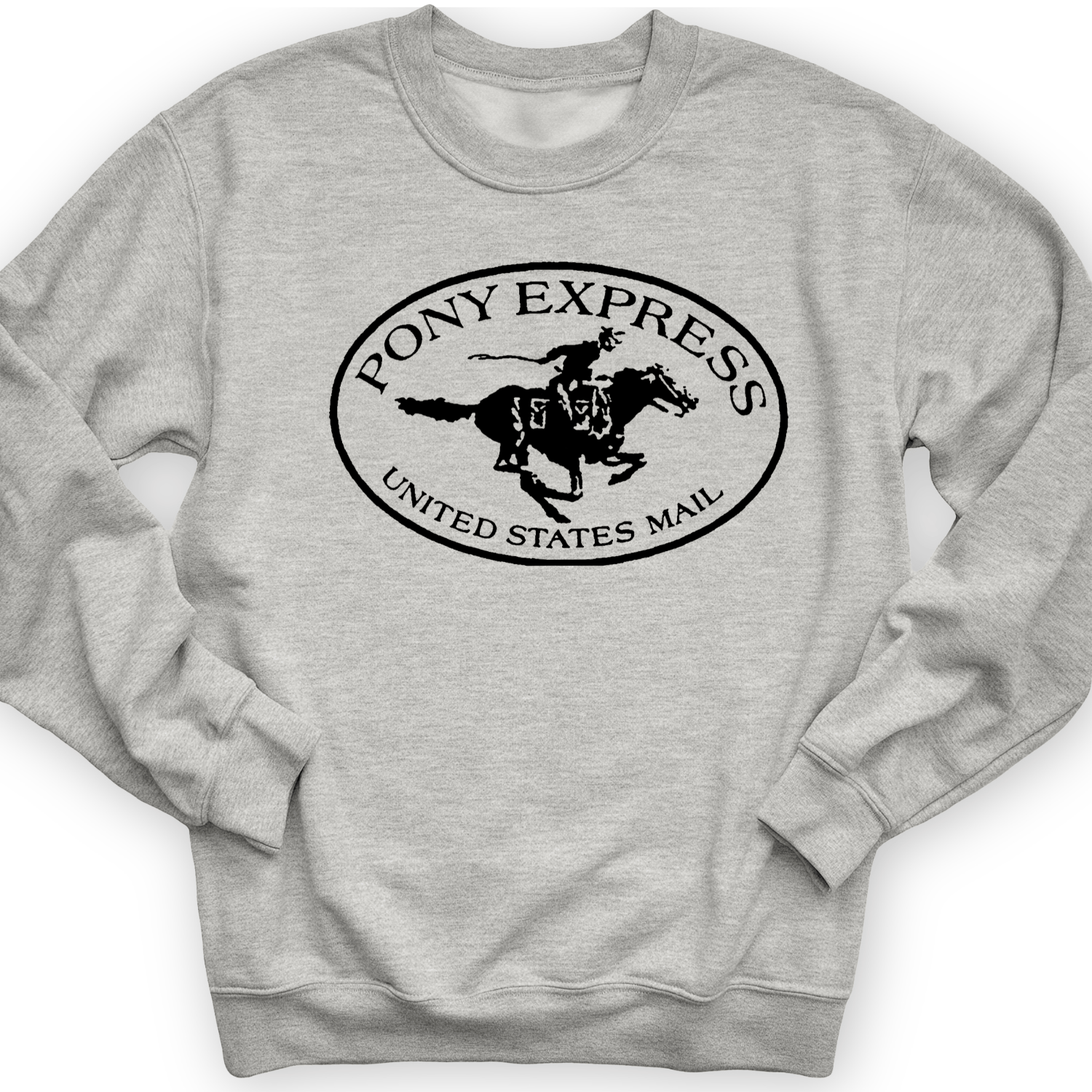 Pony Express Crewneck Sport Grey / S