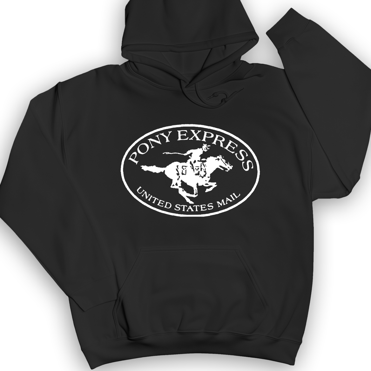 Pony Express Hoodie Black / S