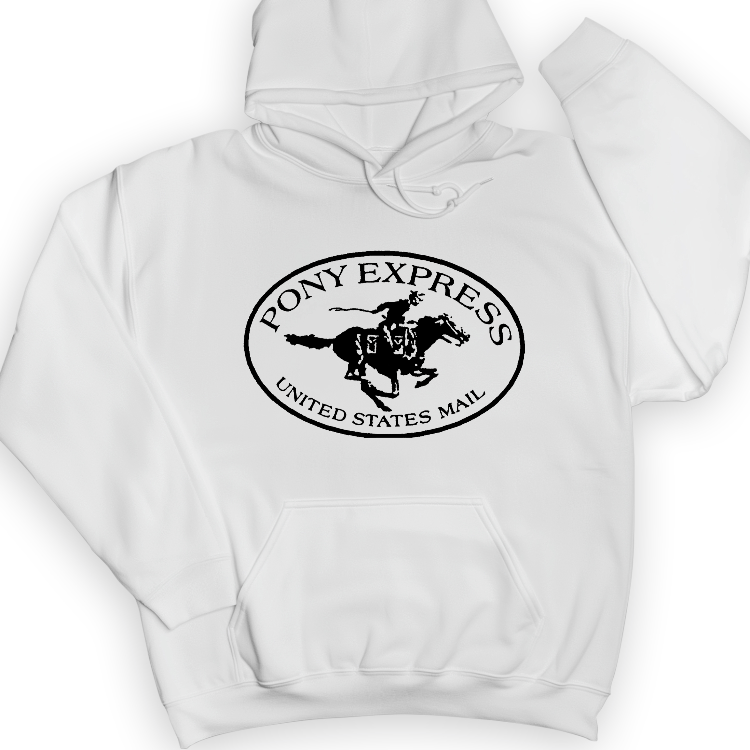 Pony Express Hoodie White / S