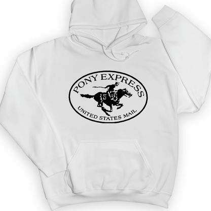 Pony Express Hoodie White / S