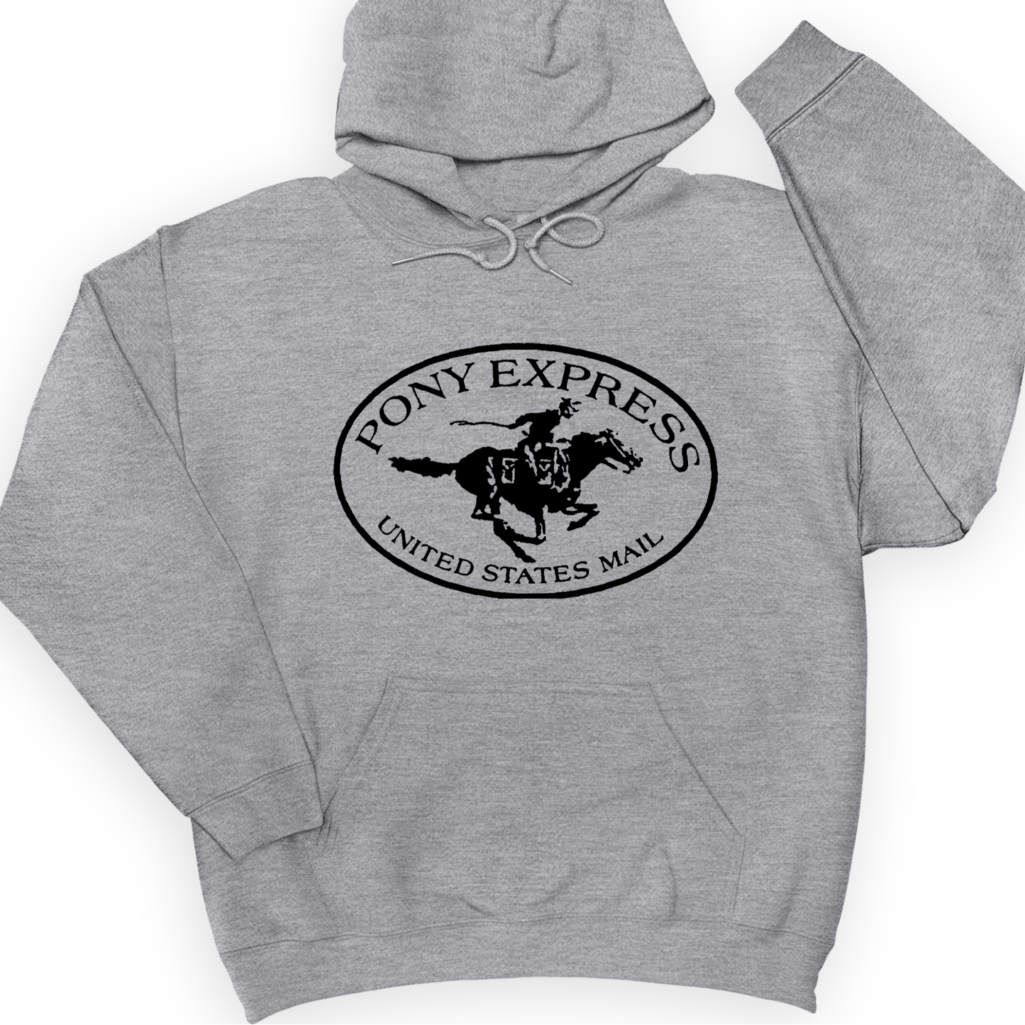 Pony Express Hoodie Sport Grey / S