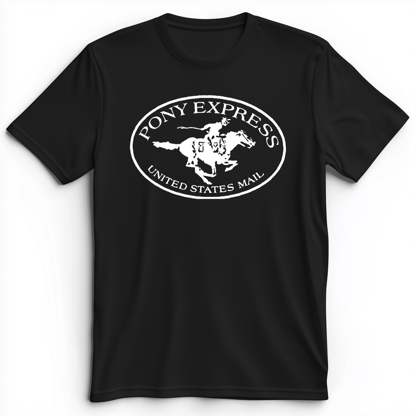 Pony Express Premium Tee Black / S