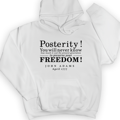 Posterity Hoodie White / S