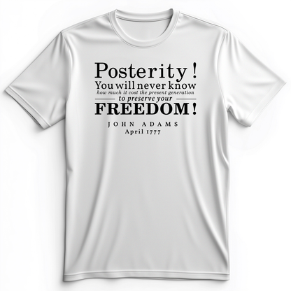 Posterity Premium Tee White / S