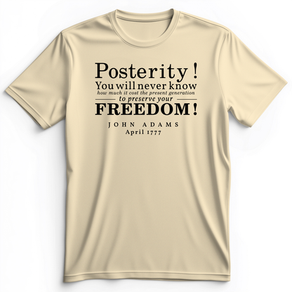 Posterity Premium Tee Natural / S
