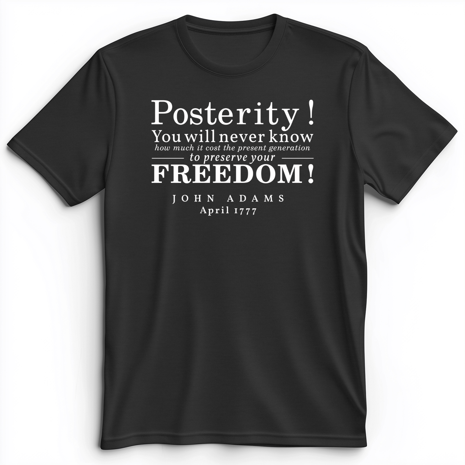 Posterity Premium Tee Dark Grey Heather / S