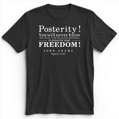 Posterity Premium Tee Dark Grey Heather / S