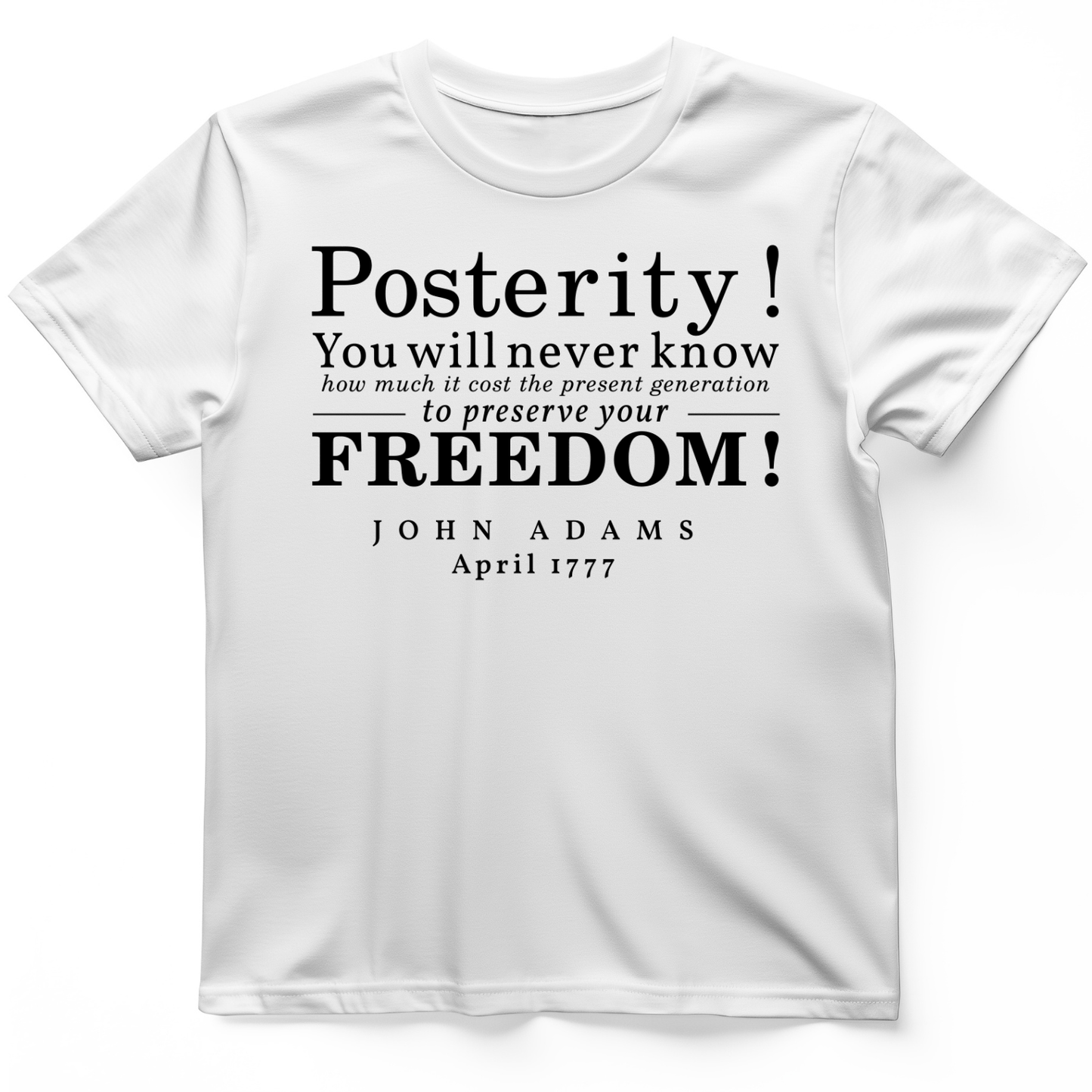 Posterity T-Shirt White / S