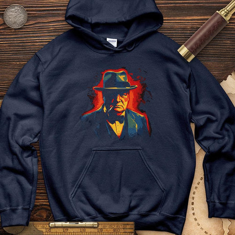 Powerful Churchill Hoodie Navy / S