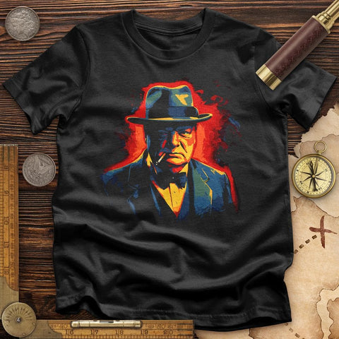 Powerful Churchill T-Shirt Black / S