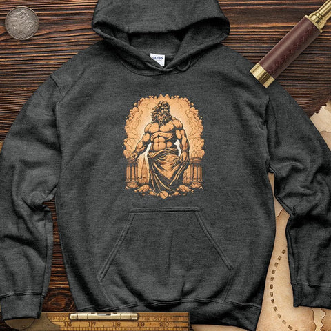 Powerful Hercules Hoodie Dark Heather / S