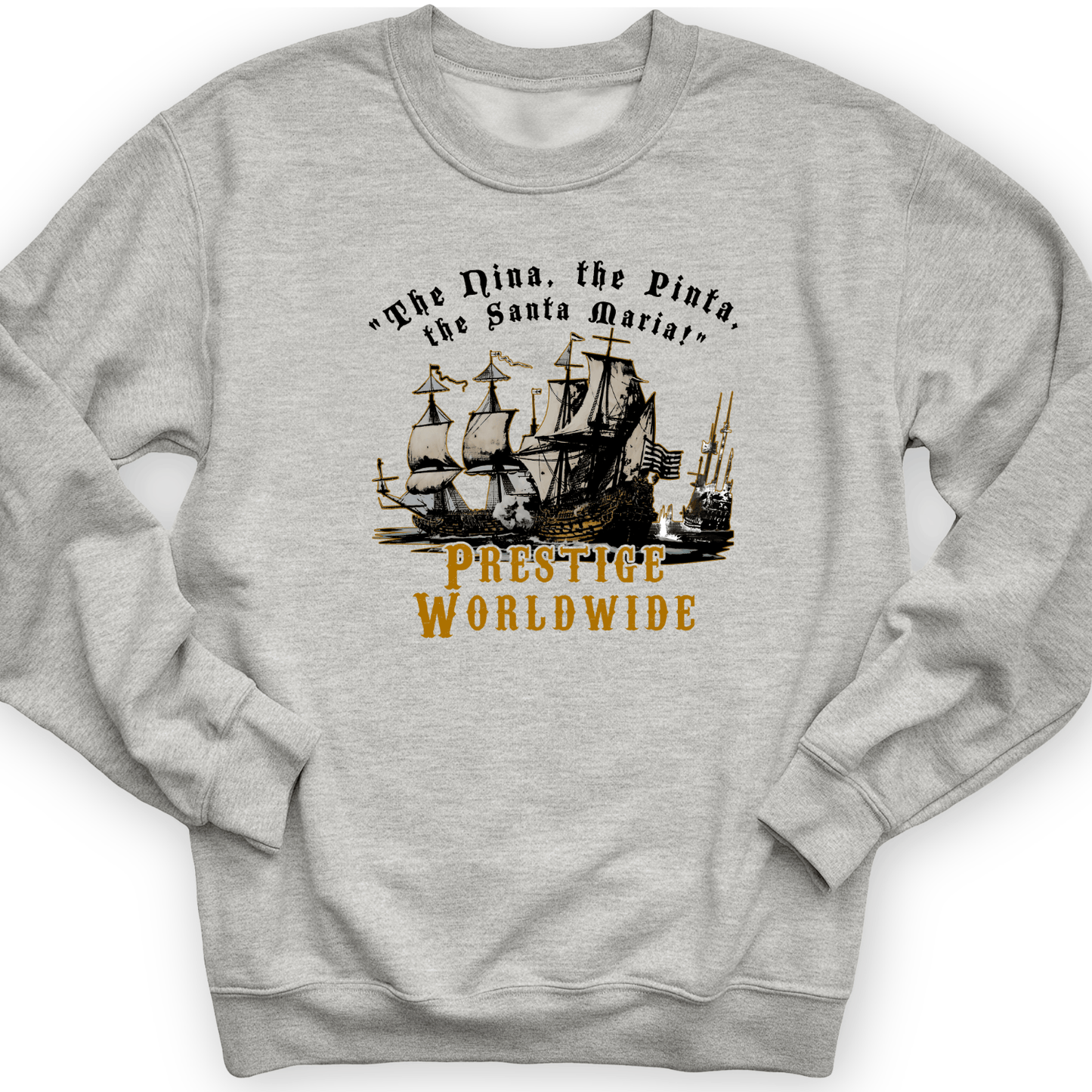 Prestige Worldwide Crewneck Sport Grey / S