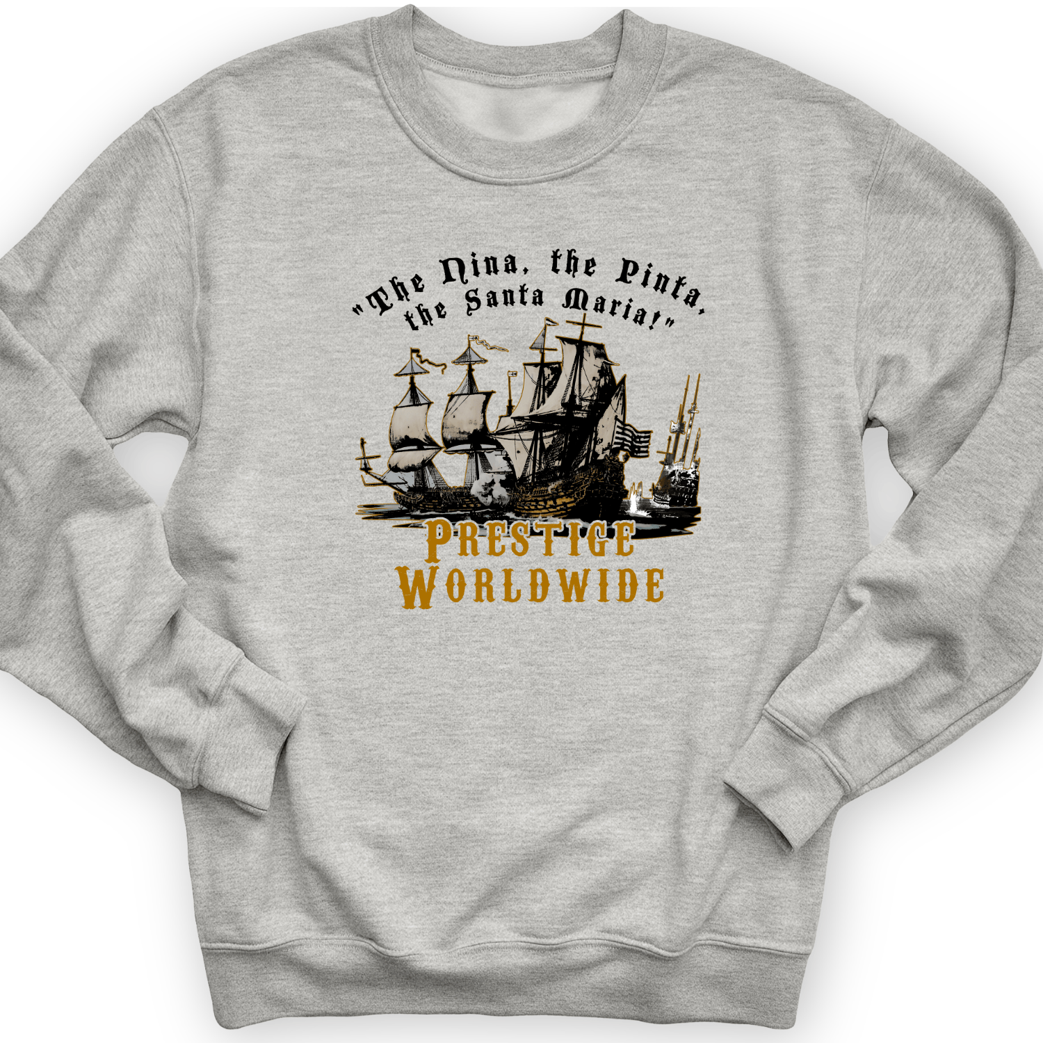 Prestige Worldwide Crewneck Sport Grey / S