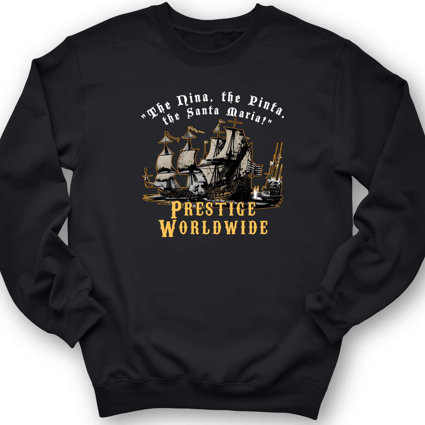 Prestige Worldwide Crewneck Black / S