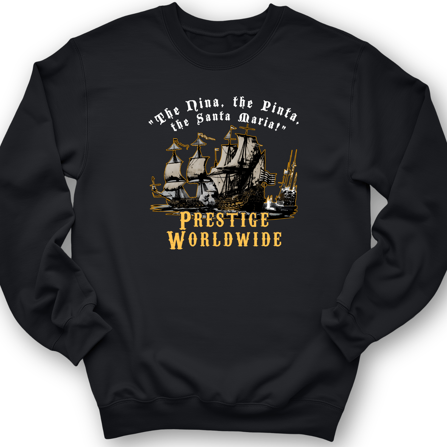Prestige Worldwide Crewneck Black / S