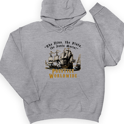 Prestige Worldwide Hoodie Sport Grey / S