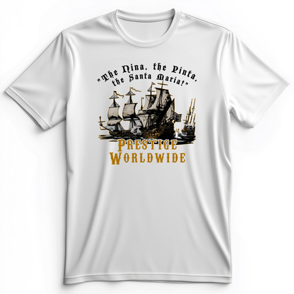 Prestige Worldwide Premium Tee White / S