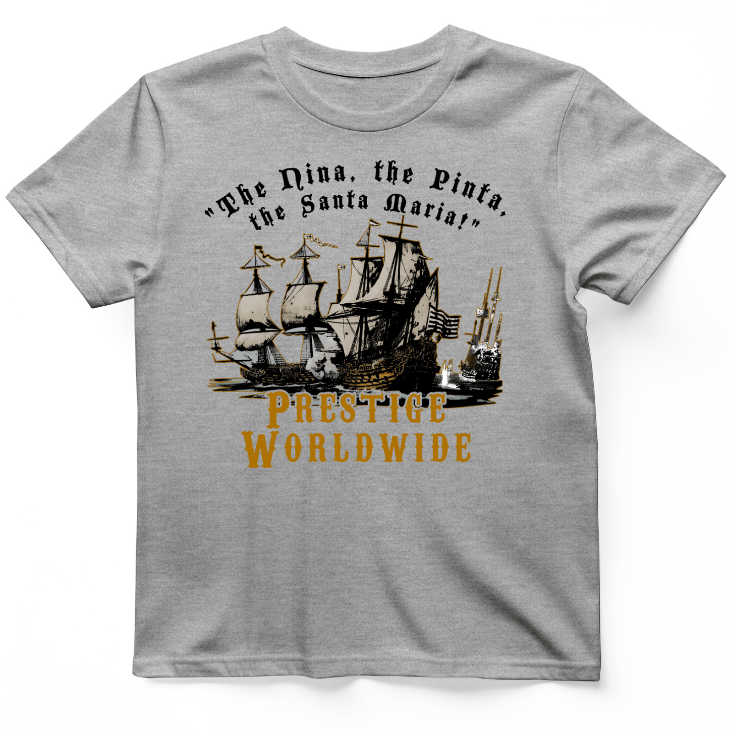 Prestige Worldwide T-Shirt Sport Grey / S